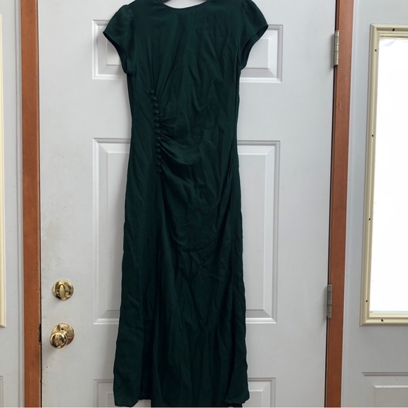 Reformation Frasier beautiful midi dress in green size 4 - Picture 5 of 10